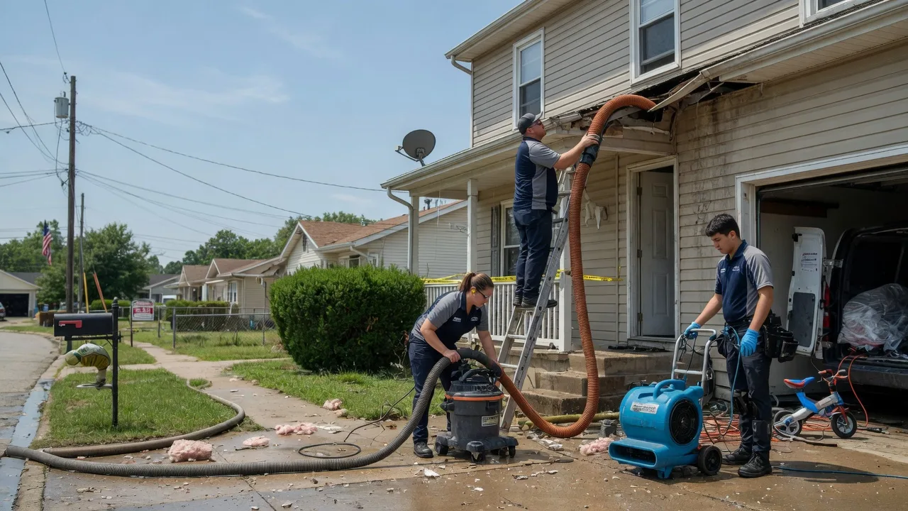 Water Damage Restoration in Middleport, PA near me